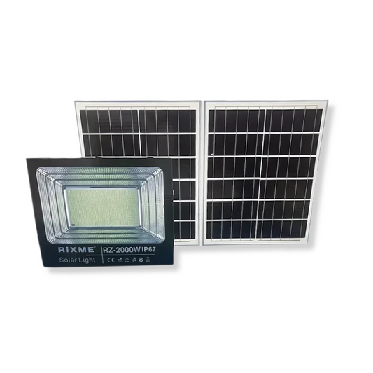 Ηλιακός Προβολέας 2000W Λευκού Φωτισμού IP67 RiXME RZ-JBP 2000W
