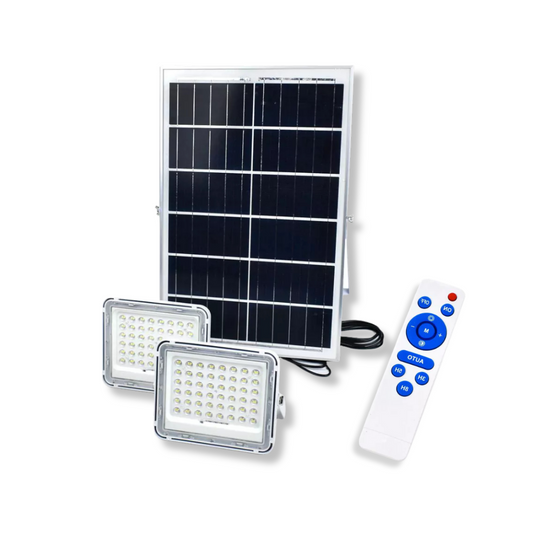 Σετ Ηλιακοί Προβολείς Αλουμινίου 2τμχ 192LED 150W IP67 OEM